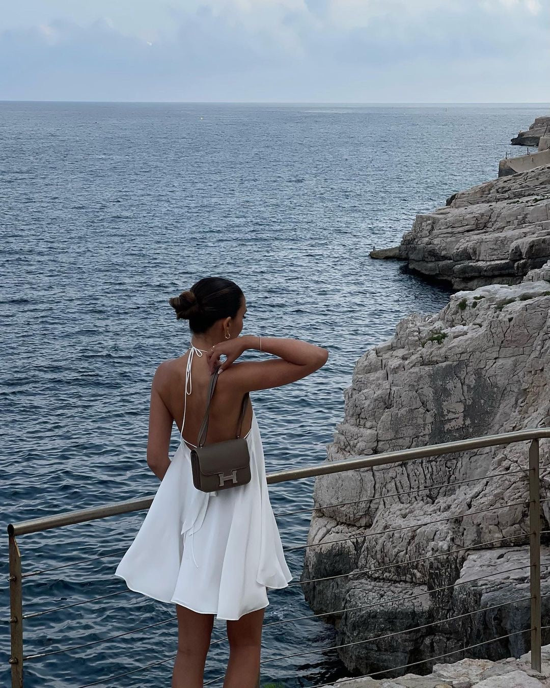Dress Alba - Facchini Creations L / BIANCO Abbigliamento e accessori