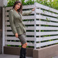 Blazer Natalie - Facchini Creations M / Verde militare blazer