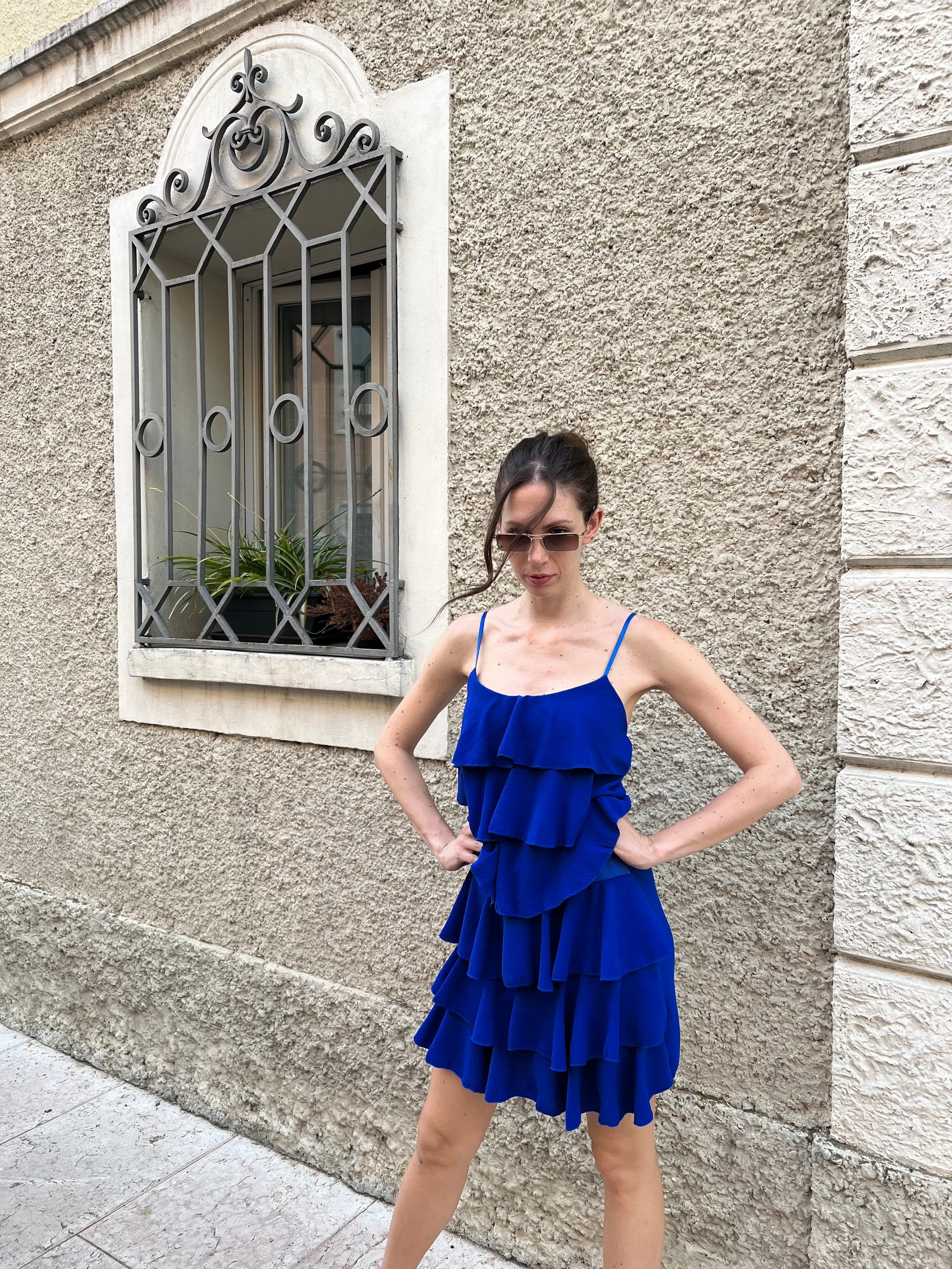 Dress Rachele - Facchini Creations BLU Abbigliamento e accessori