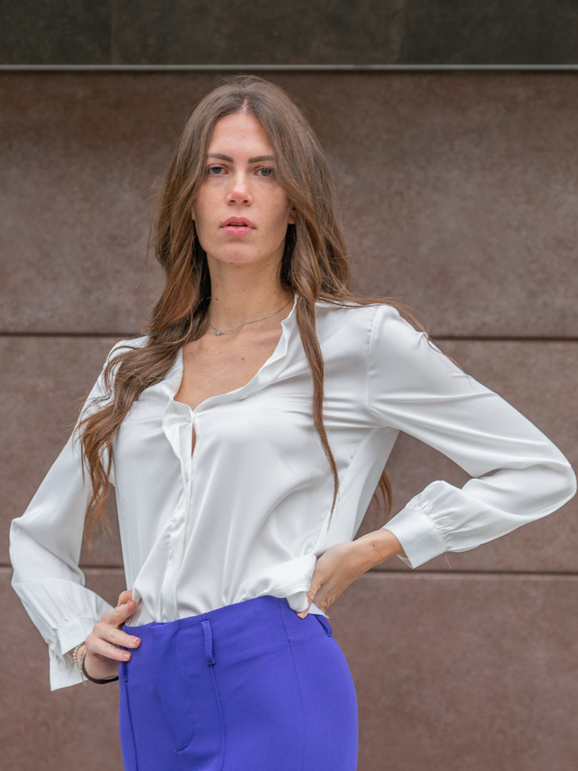 Isabel - Facchini Creations Bianco / XL Camicie e top